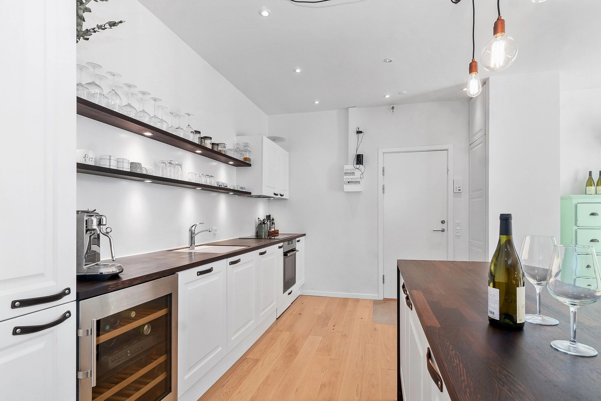 Stilvolle 102 m2 Wohnung mit Blick auf den See in Kopenhagen