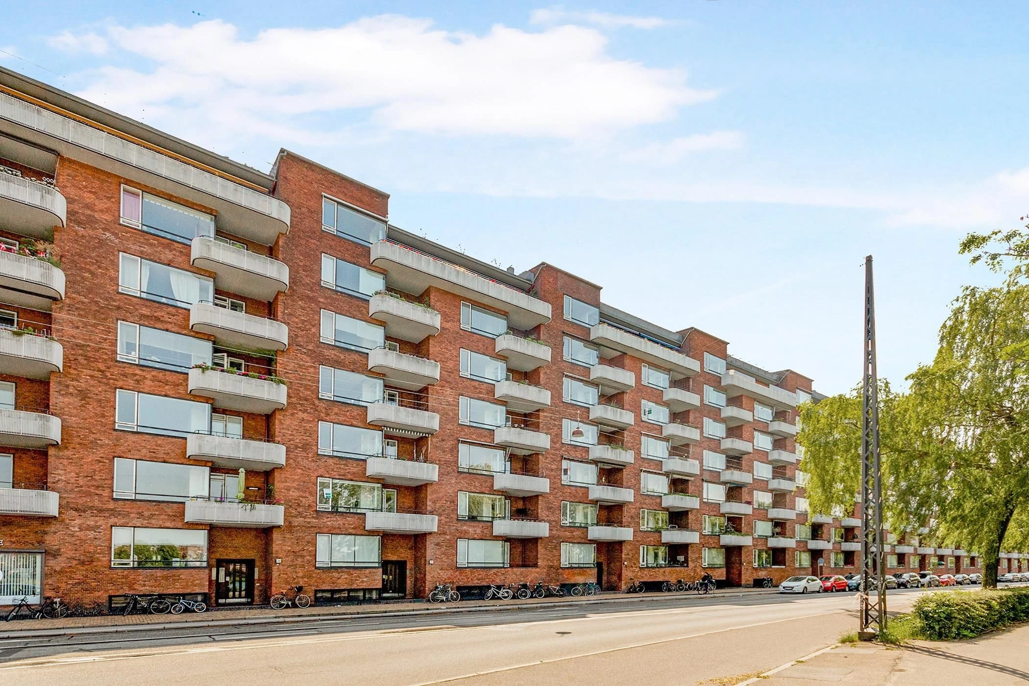 Luxuriöse, nach der Renovierung befindliche 118 m2 große Wohnung in Kopenhagen