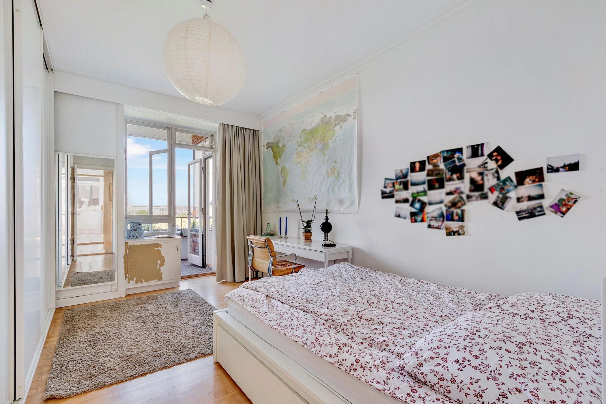 Luxuriöse, nach der Renovierung befindliche 118 m2 große Wohnung in Kopenhagen