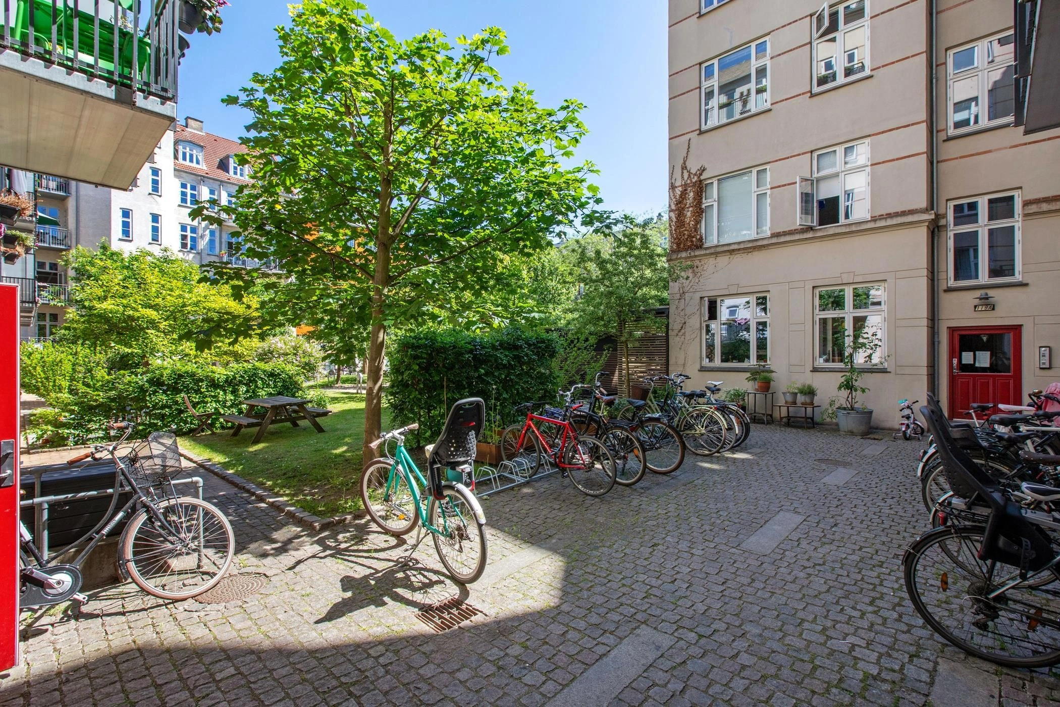 Apartment for a large family in a prestigious area of Copenhagen, Denmark