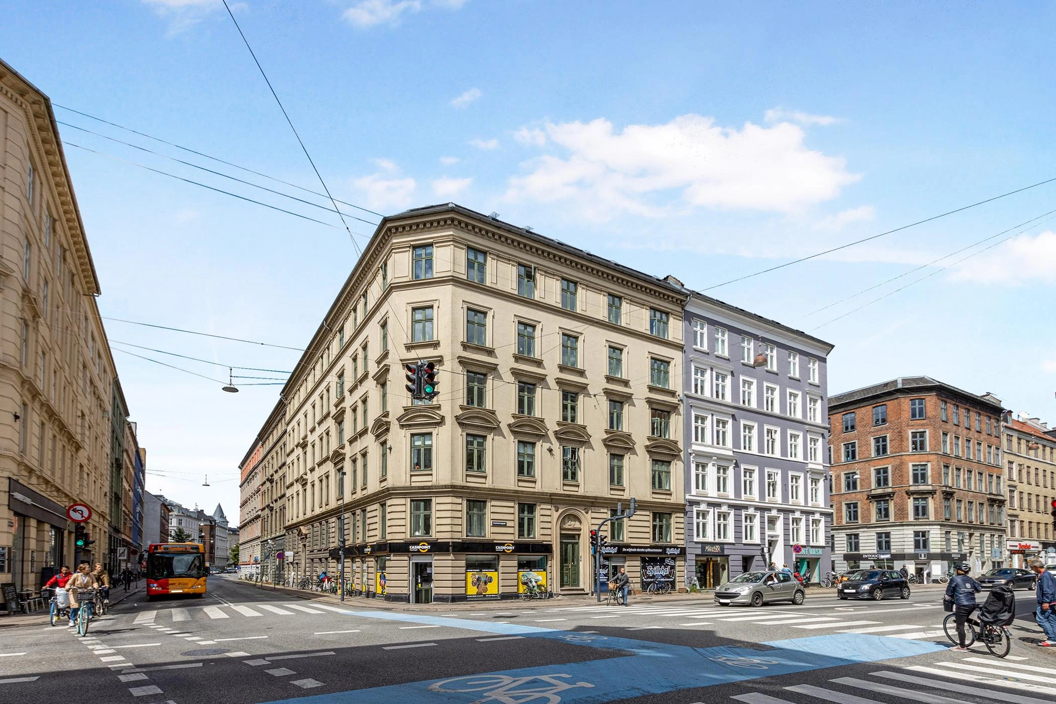 Светлая квартира с продуманной зоной в Копенгагене, Дания