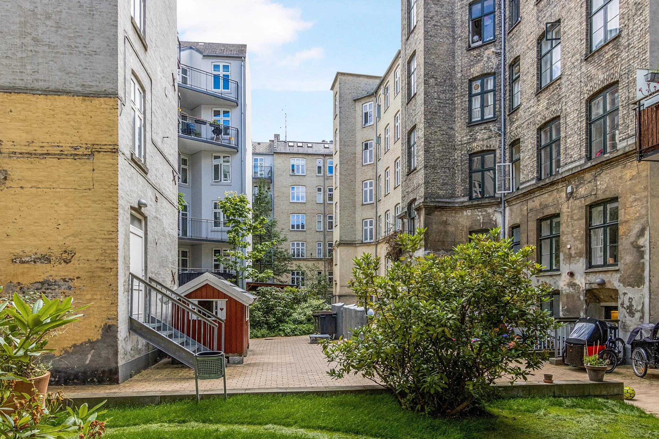 Светлая квартира с продуманной зоной в Копенгагене, Дания