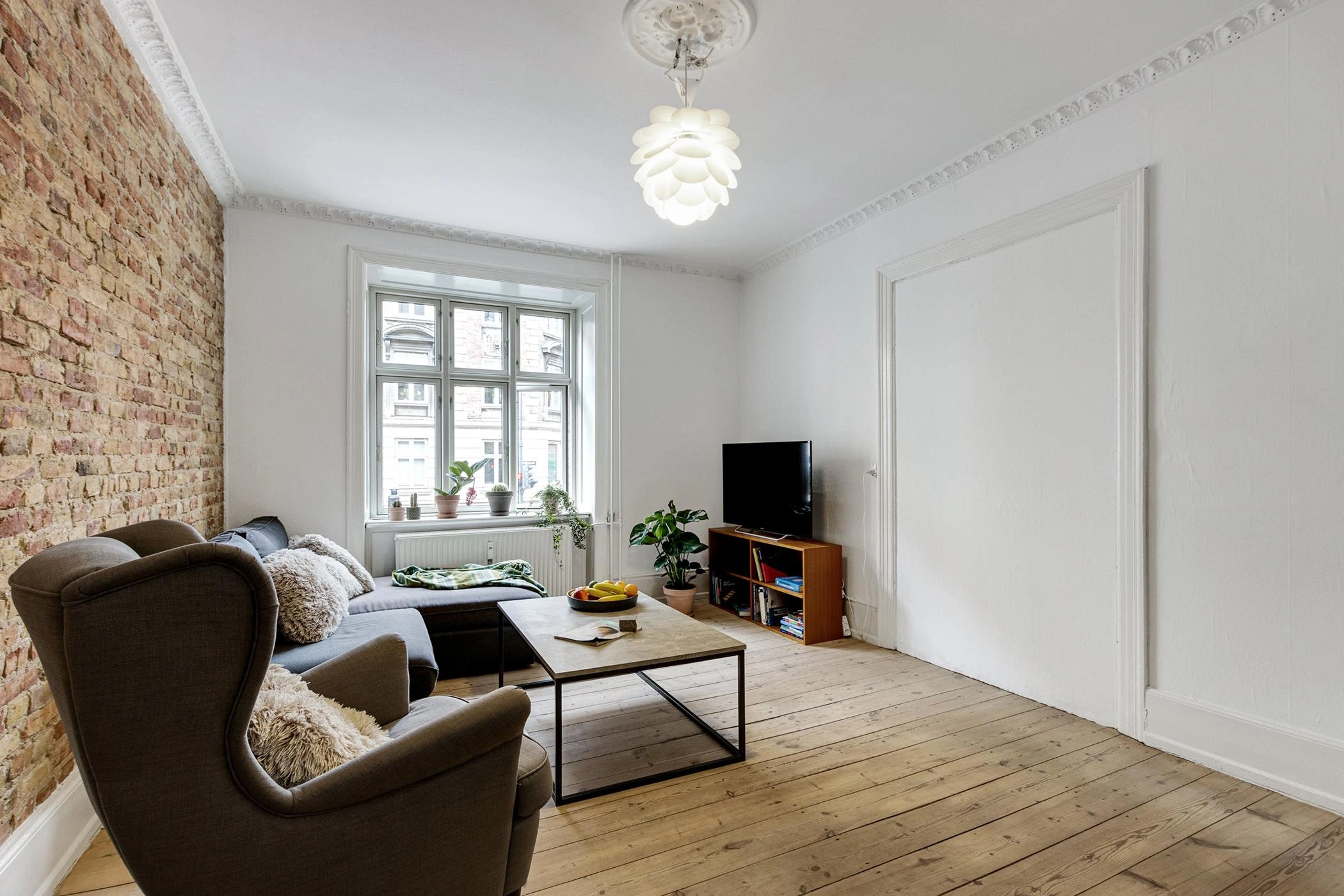 Светлая квартира с продуманной зоной в Копенгагене, Дания