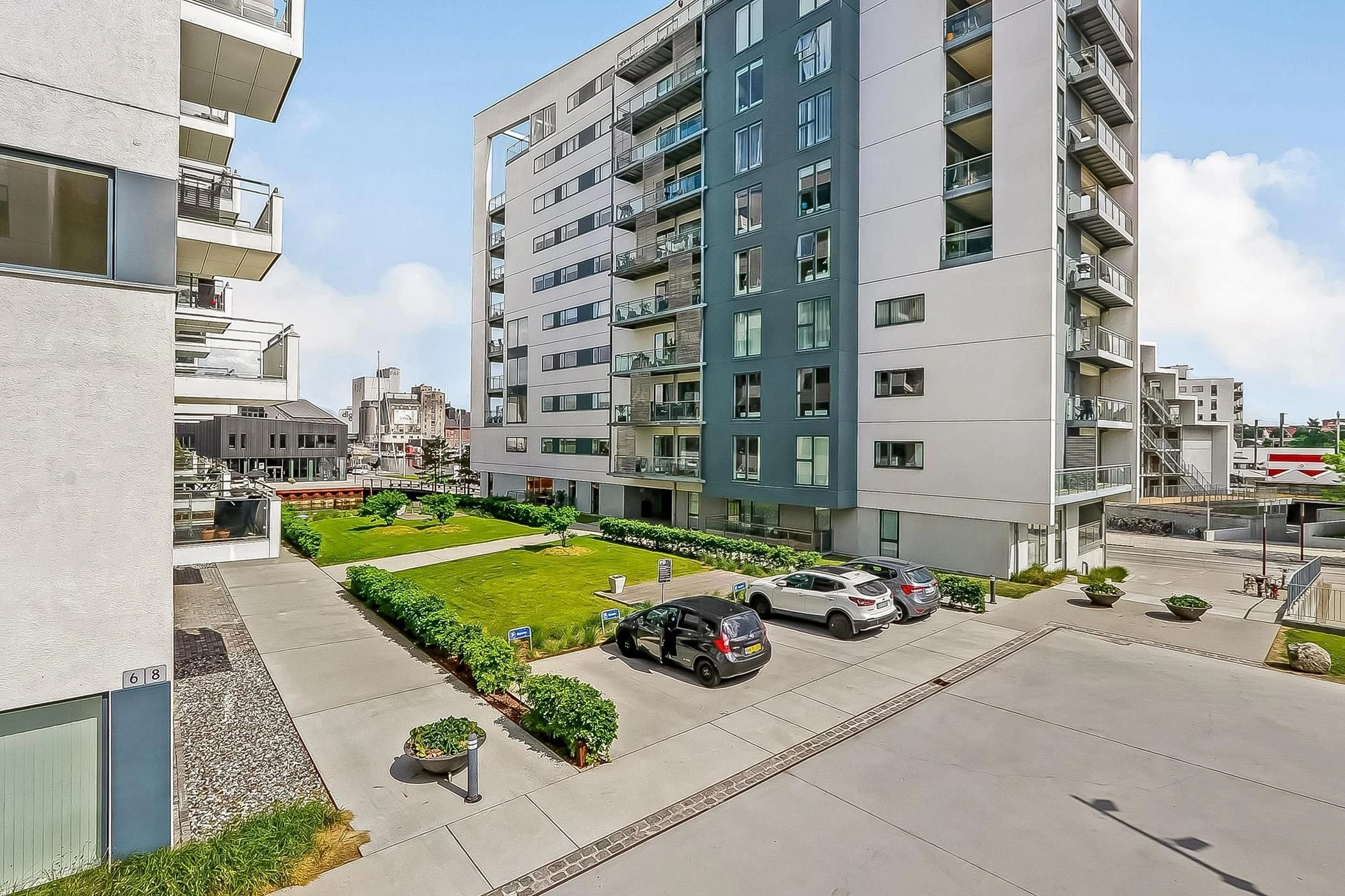 덴마크 오덴세 명문 지역의 넓은 5베드룸 아파트