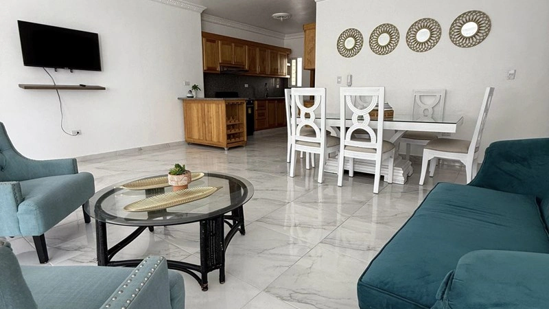 多米尼加共和国普埃尔托普拉塔的宽敞两居室公寓