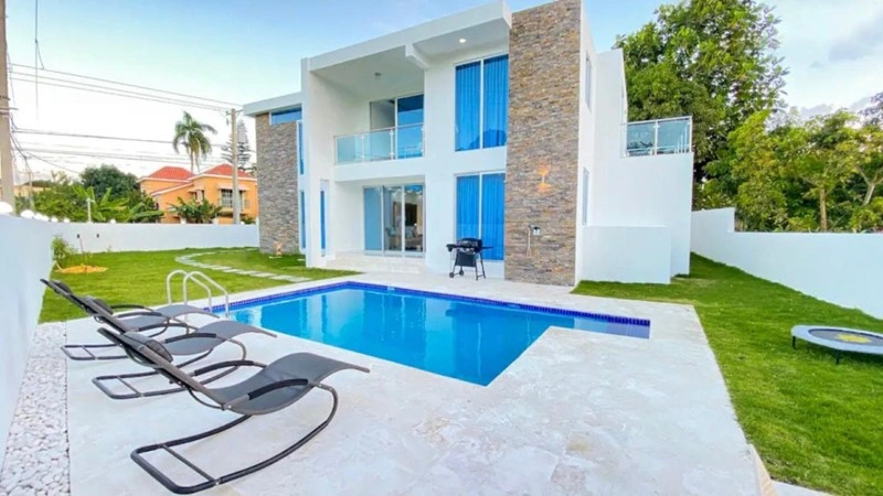 Villa espaçosa de 4 quartos em Puerto Plata, República Dominicana