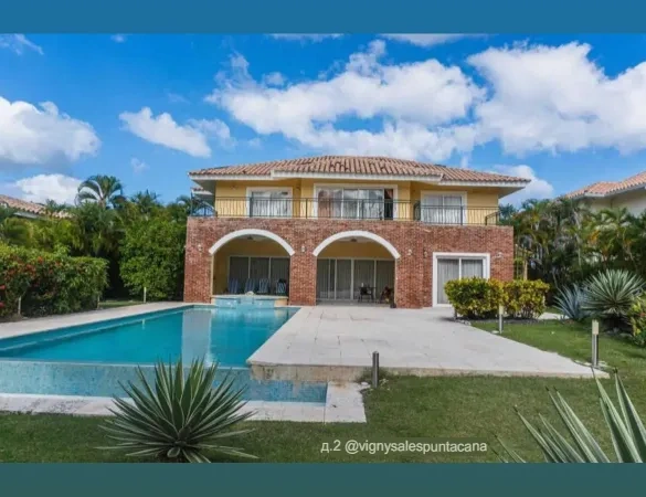 فيلا فاخرة مكونة من 4 غرف نوم في بافارو، جمهورية الدومينيكان
