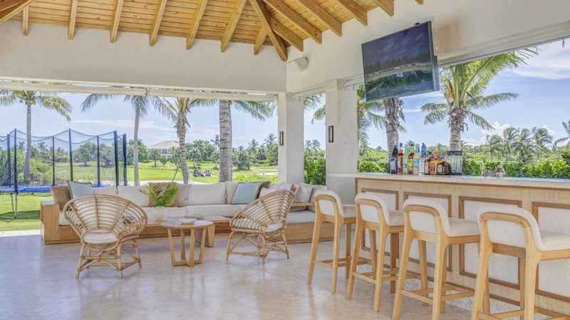 Komfortable 7‑Schlafzimmer-Villa in Bavaro, Dominikanische Republik