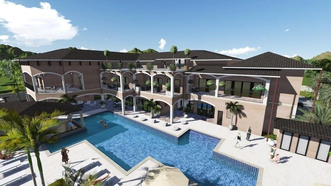 多米尼加共和国 Punta Cana 海景别墅,面积 2323 m2