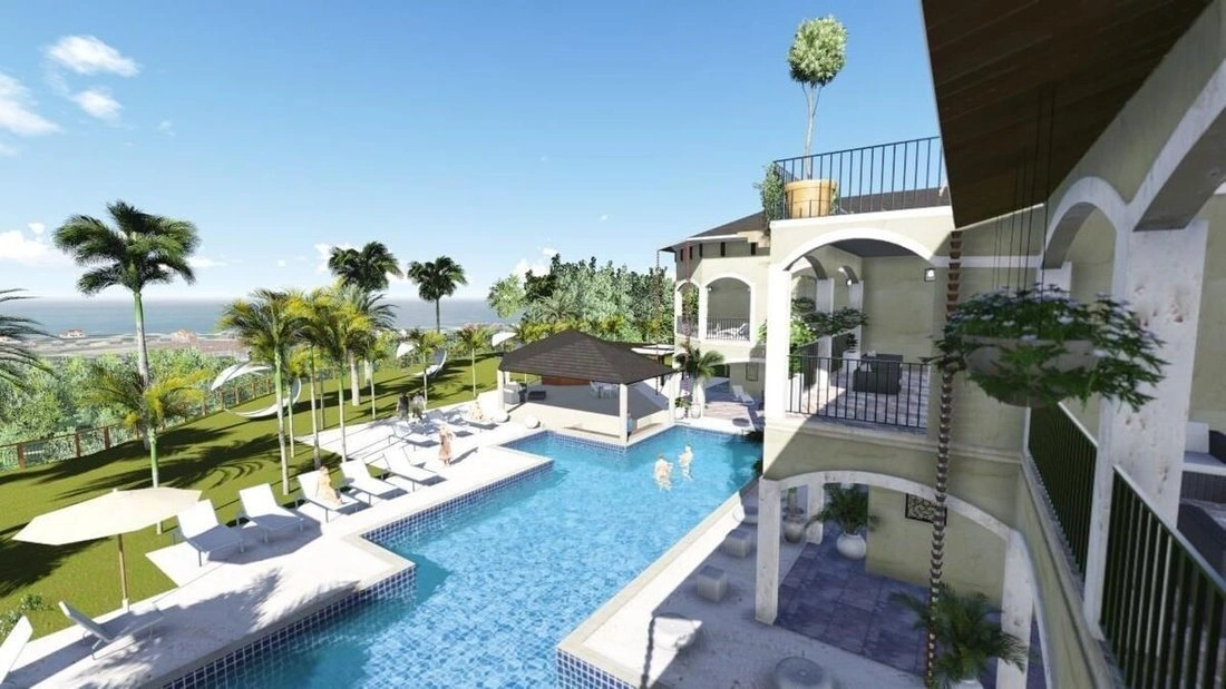 多米尼加共和国 Punta Cana 海景别墅,面积 2323 m2