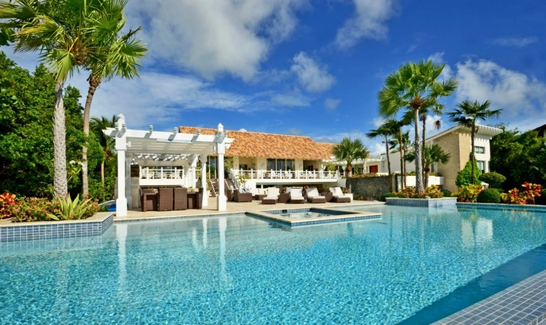 पुंटा काना, डोमिनिकन रिपब्लिक में समुद्र का दृश्य वाली 9+1 विला