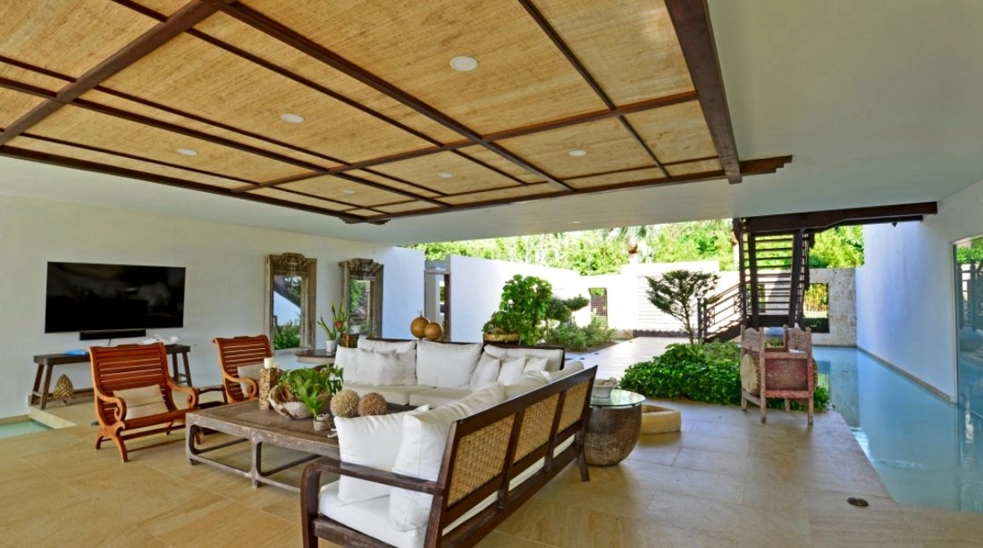 पुंटा काना, डोमिनिकन रिपब्लिक में समुद्र का दृश्य वाली 9+1 विला