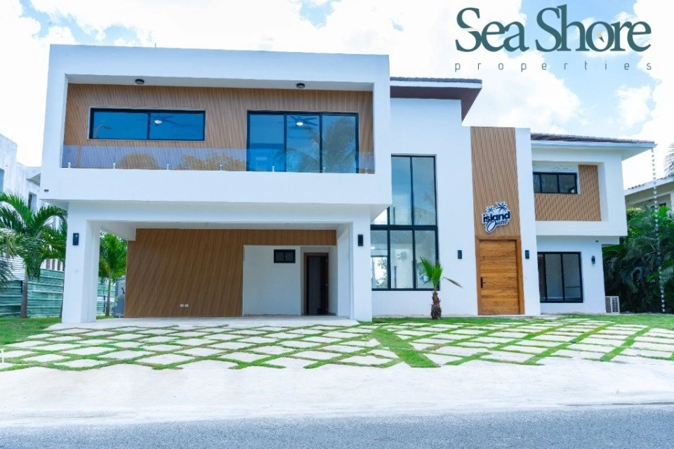 多米尼加共和国蓬塔卡纳 8+1 带开放式厨房别墅