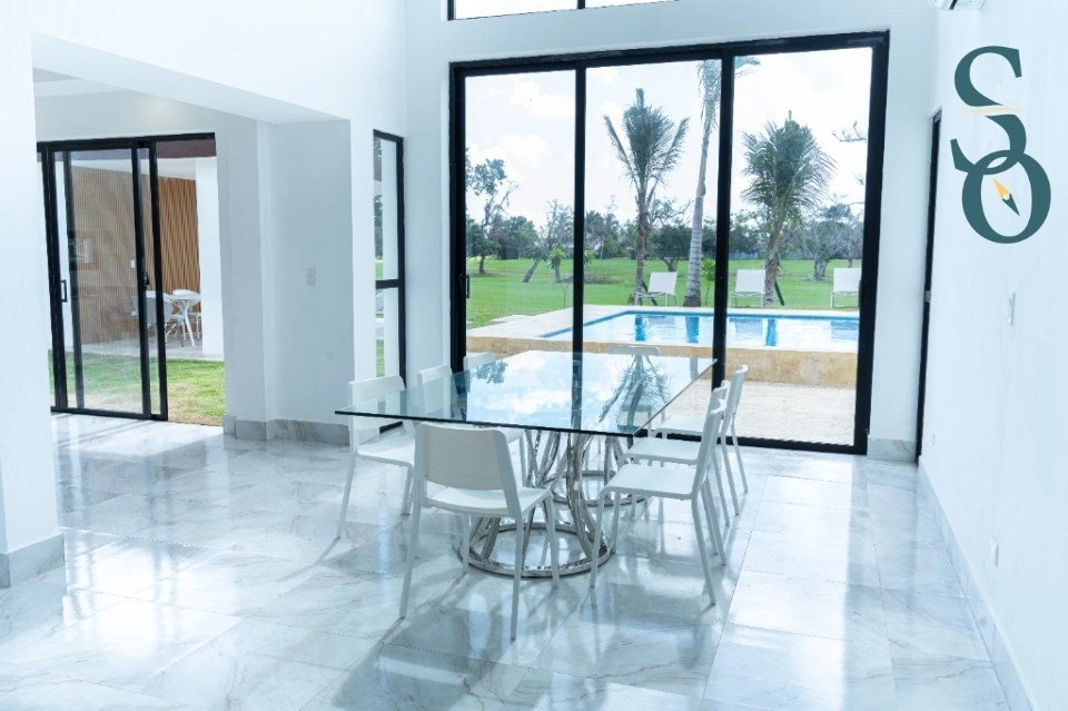 多米尼加共和国蓬塔卡纳 8+1 带开放式厨房别墅