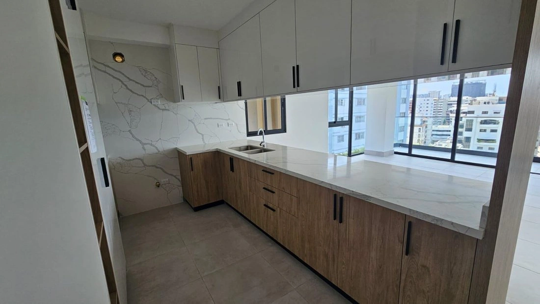 Penthouse 3+1 avec balcon à Santo Domingo, République dominicaine