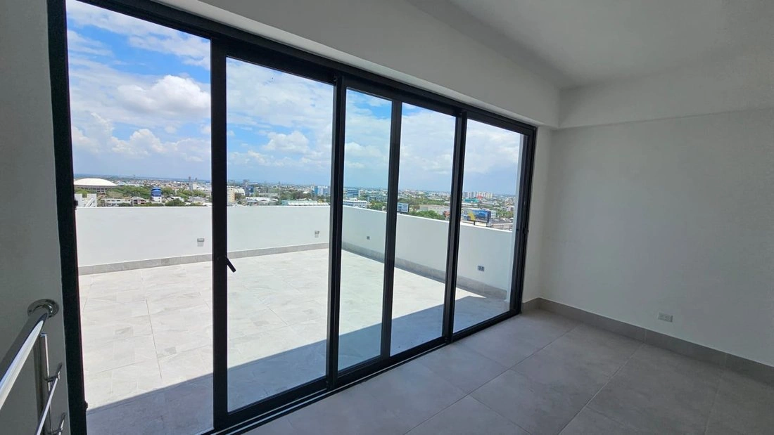 Penthouse 3+1 avec balcon à Santo Domingo, République dominicaine
