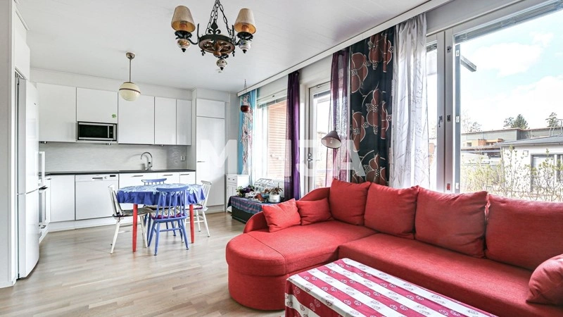 Espoo, Finland में 53 m² का आरामदायक अपार्टमेंट