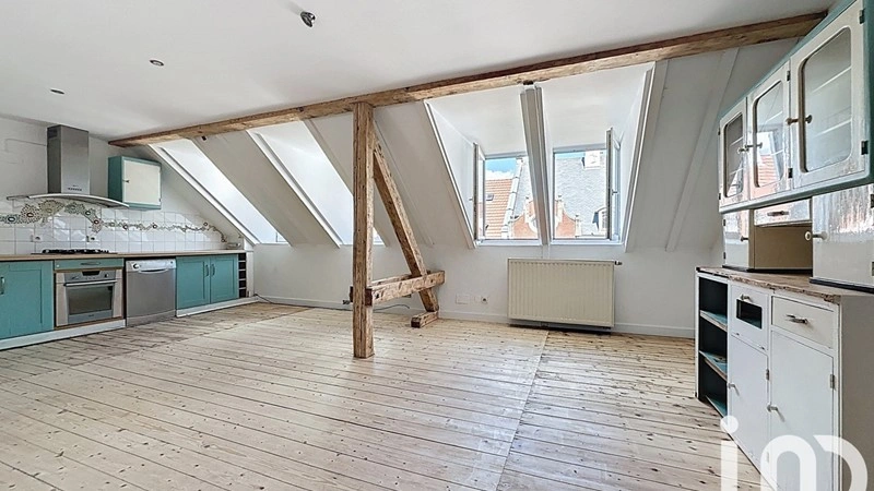 Спокойная квартира 2+1 в Страсбурге, Франция