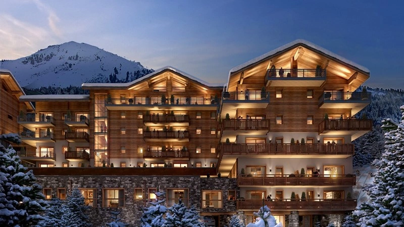 Courchevel, फ्रांस में आकर्षक 4+1 अपार्टमेंट