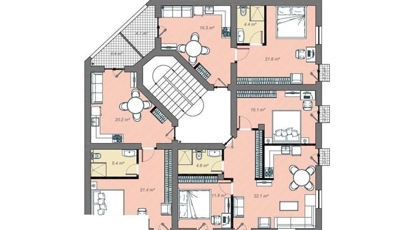 Cozy apartment 50 m2 in Rustavi, Georgia