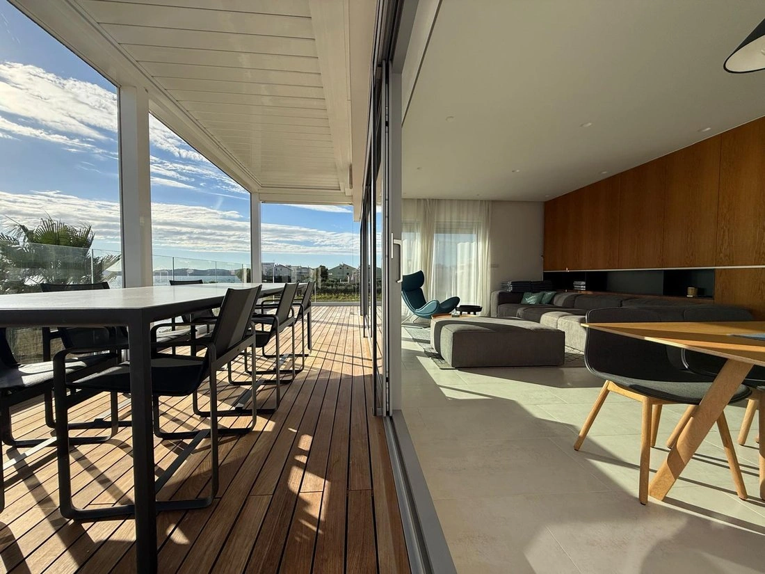 Penthouse 3+1 mit Panoramablick in Zadar, Kroatien