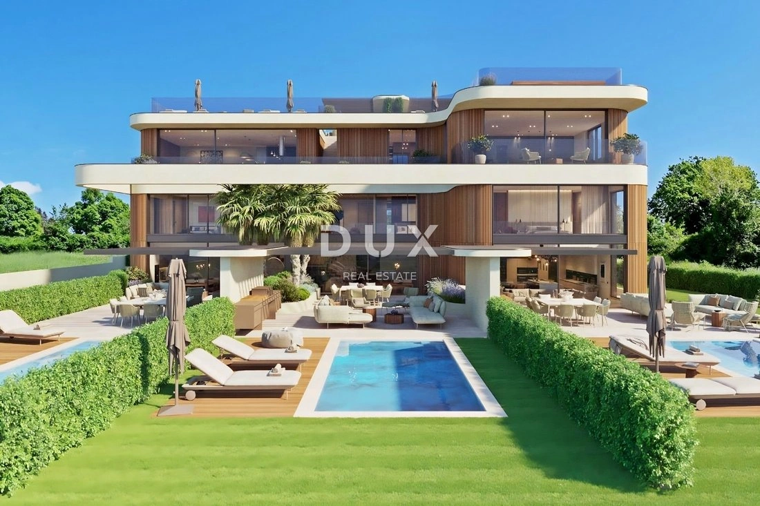 Apartment 145 m2 with open pool in Porec, Croatia