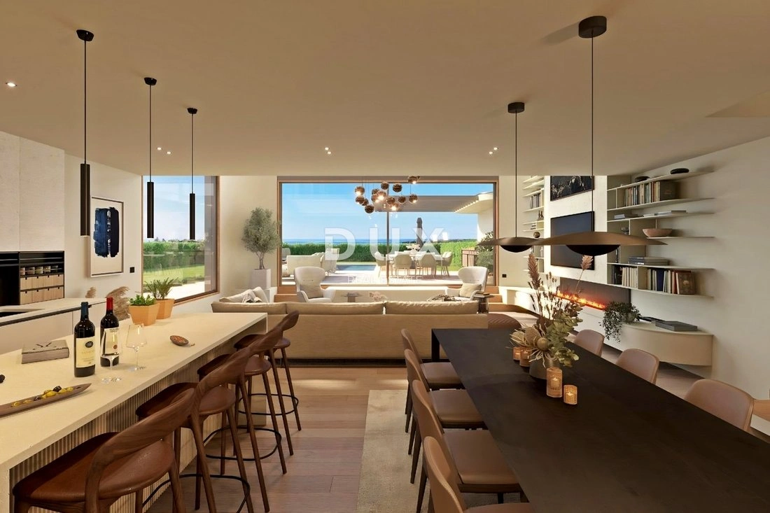 Apartment 145 m2 with open pool in Porec, Croatia