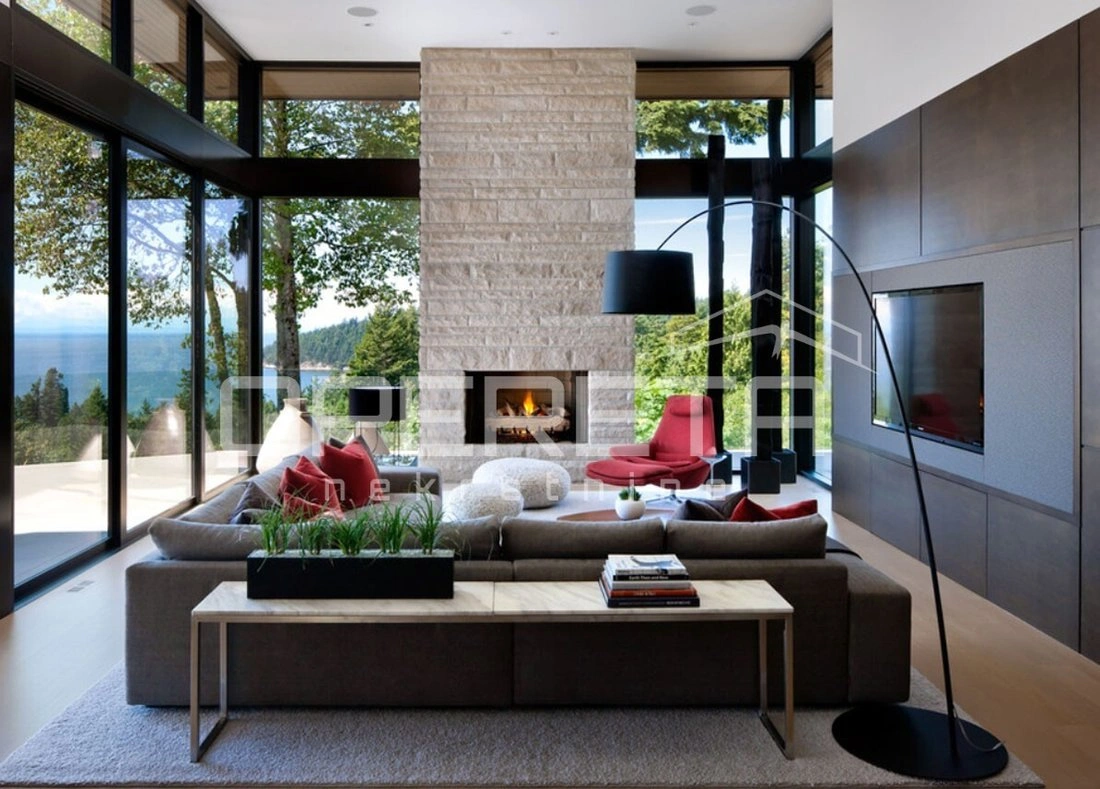 Apartment 159 m2 with open parking space in Opatija, Croatia