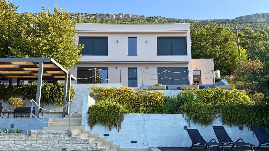 Villa 355 m2 con vista sull'oceano a Spalato, Croazia