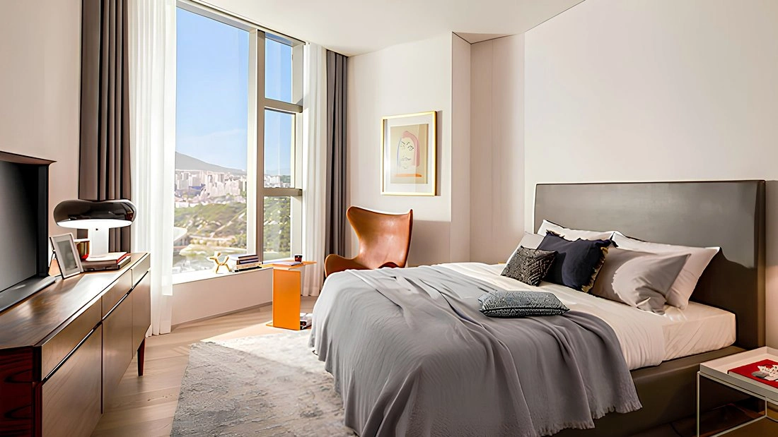 韩国首尔 334 m2 带阳台公寓