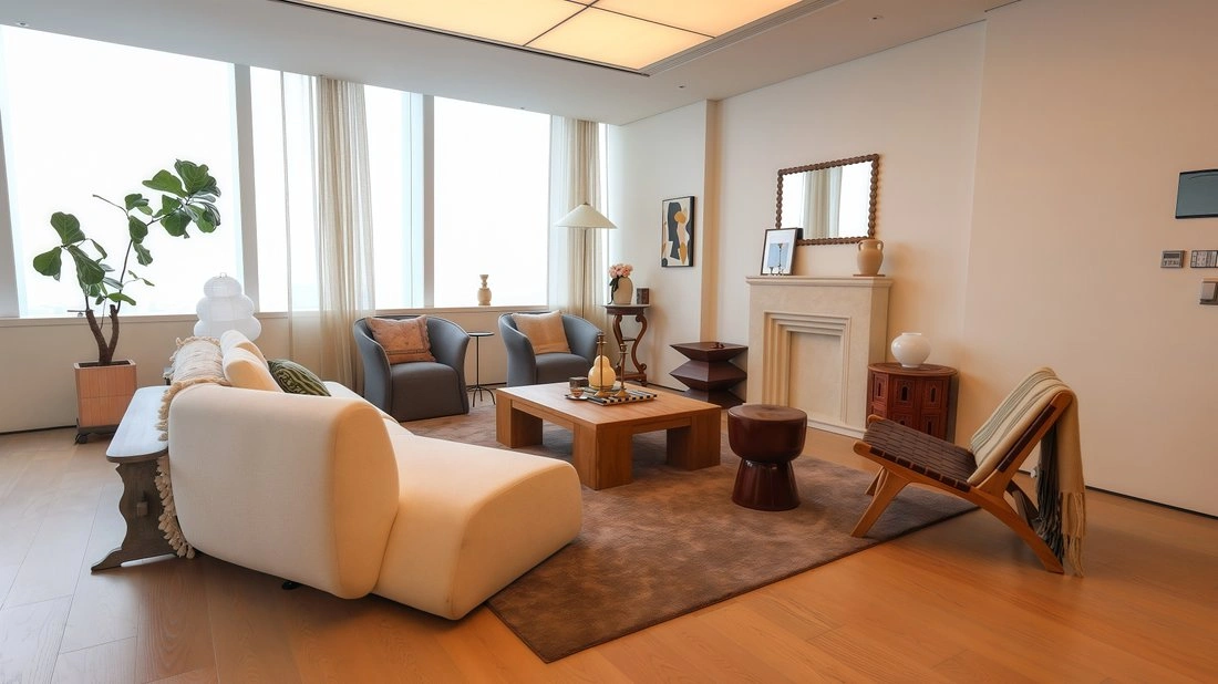 韩国首尔 151 m2 山景公寓