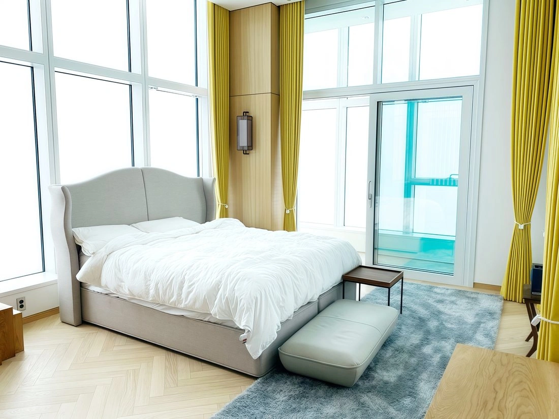 韩国釜山4+1挑高顶层公寓