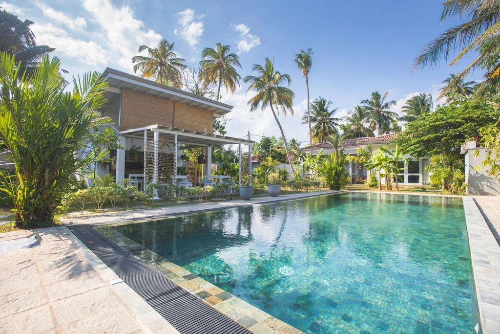 位于斯里兰卡加勒的带花园别墅