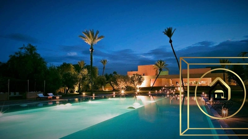 منزل رائع بمساحة 2400 م² في مراكش، المغرب