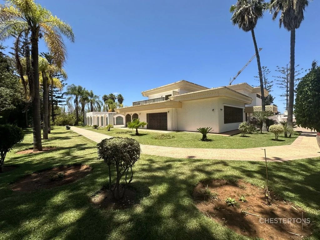 Villa de luxe meublée à Rabat, au Maroc