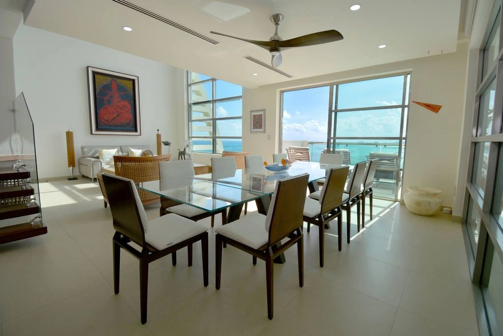 بنتهاوس مريح بمساحة 428 م² في كانكون، المكسيك