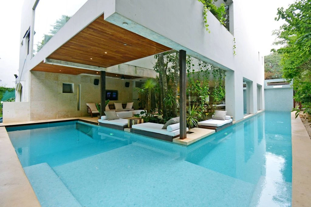 فيلا فسيحة بمساحة 769 م² في بلايا ديل كارمن، المكسيك