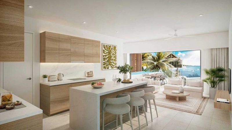 Appartement spacieux 4+1 à Grand Rivière Noir, Maurice