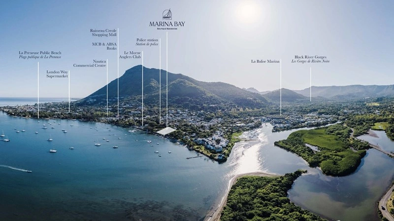 Appartement spacieux 4+1 à Grand Rivière Noir, Maurice