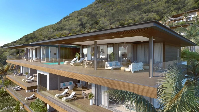 Prestigious apartment 200 m2 in Grande Riviere Noire, Mauritius