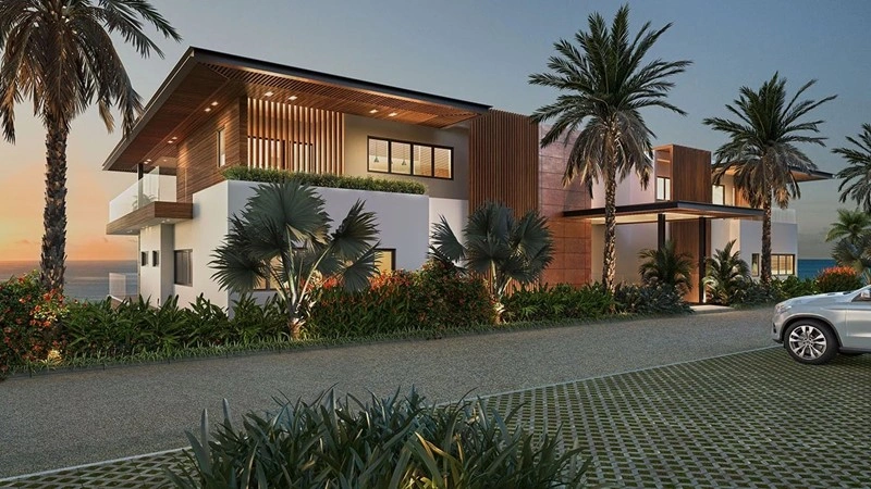 Appartamento confortevole 4+1 a Grand Rivière Noir, Mauritius