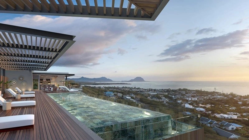 Prestigious apartment 200 m2 in Grande Riviere Noire, Mauritius