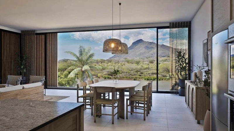 Apartamento luminoso 4+1 em Grand Rivière Noir, Mauritius