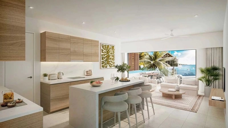 Apartamento luminoso de 139 m2 en Grande Riviere Noire, Mauricio