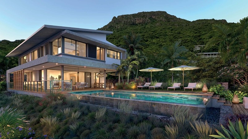 ویلا لوکس 478 m2 در Grande Riviere Noire، موریس