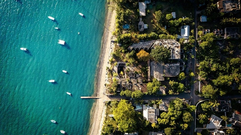 모리셔스 Grande Riviere Noire의 햇살 가득한 60 m2 아파트