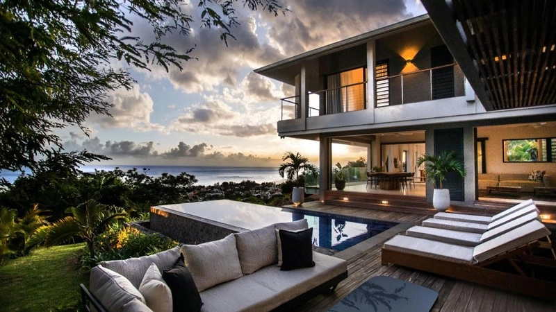 Moderne Villa 550 m2 in Grande Riviere Noire, Mauritius