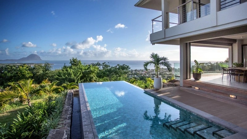 Moradia serena 5+1 em Grand Rivière Noir, Maurício