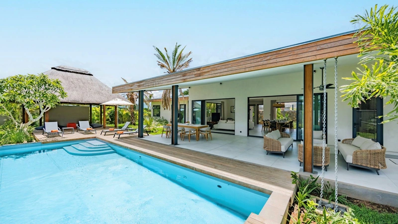 Frisch renovierte Villa 3+1 in Grand Rivière Noir, Mauritius
