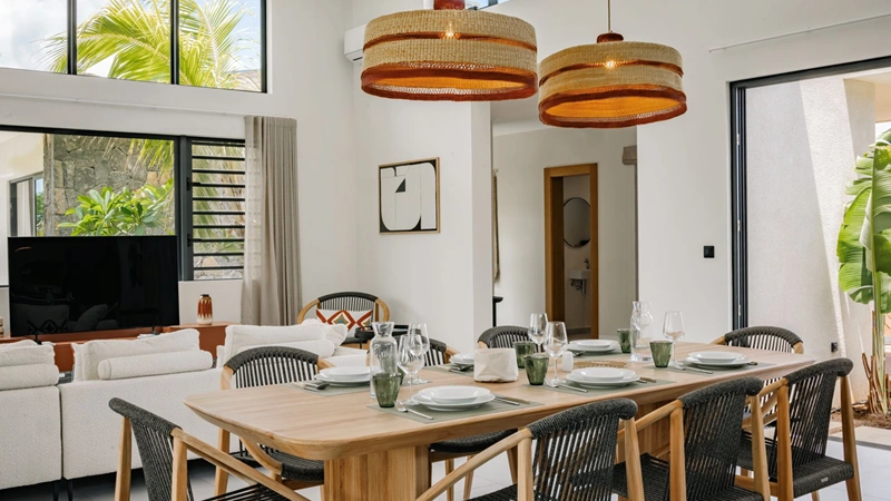 Frisch renovierte Villa 3+1 in Grand Rivière Noir, Mauritius